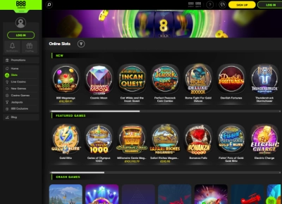 888 Casino screenshot number 2