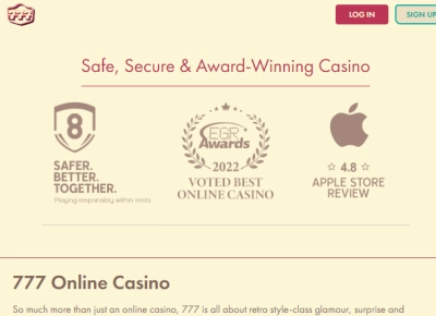 777 Casino screenshot number 2