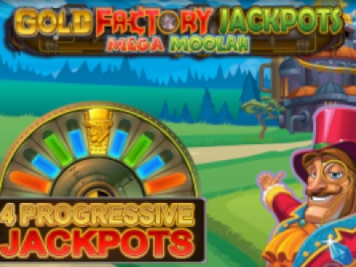 Gold Factory Jackpots Mega Moolah cover